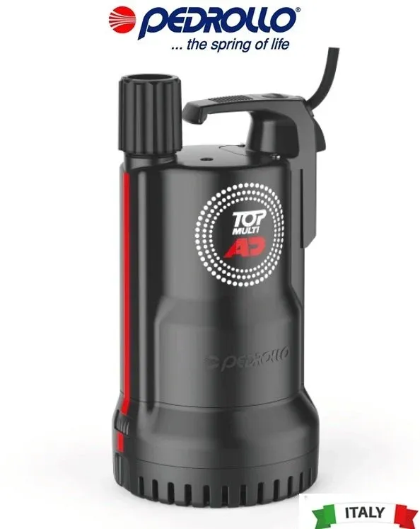 Pedrollo TOP MULTI-AD 0.5Hp 220V Drenaj Dalgıç Pompa