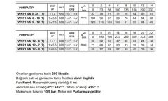 Winpo WNP1 VM 12 - 8 (T) Tek Pompalı Hidrofor 1x6.5 HP