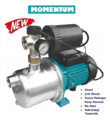 Momentum BS900 1.25Hp 220V Smart İnvertörlü SS Jet Pompalı Paket Hidrofor
