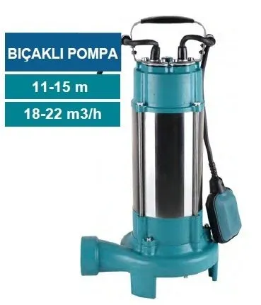 MOMENTUM PSP10-11/1.1 1.5HP 220V BIÇAKLI FOSEPTİK DALGIÇ POMPA