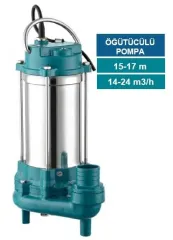 MOMENTUM P1500P-PANOLU 2HP 220V ÖĞÜTÜCÜLÜ FOSEPTİK DALGIÇ POMPA