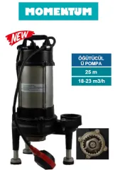 Momentum P2000T 3hp 380V Özel Öğütücülü Sistemli Bıçaklı Dalgıç Pompa