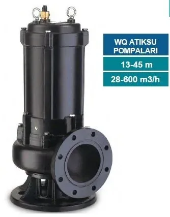 MOMENTUM 65WQ25-22-3 - 4HP-380V- DÖKÜM GÖVDELİ TONAJLI ATIK SU DALGIÇ POMPASI