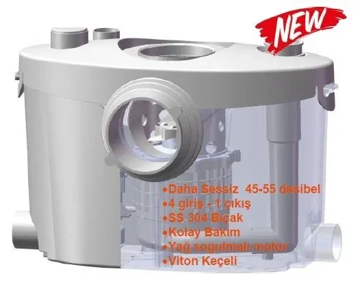 MOMENTUM H500 M1 - TEZGAH ALTI ATIK SU TAHLİYE POMPASI (3 ÜNİTE)