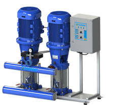 Sumak SHT34B750/4 İki Pom. Hidrofor 2x7.5 HP 6 Kat 272 Daire - 380V
