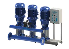 Sumak SHT34C1000/5 Üç Pom. Hidrofor 3x10 HP 11 Kat 384 Daire - 380V