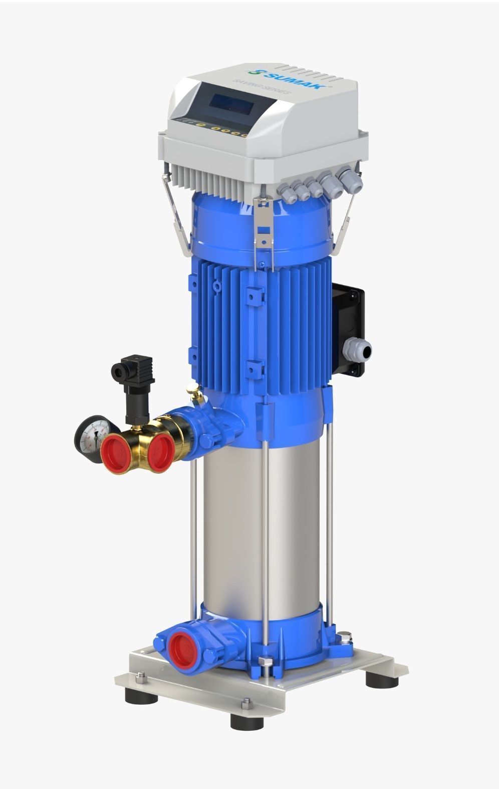 Sumak SHT 8A 300/8 FK Tek Pom. Frekans Kon. Hidrofor 3 HP 14 Kat 26 Daire - 380V