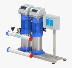 Sumak SHT 12B 400/7 FK İki Pom. Frekans Kon. Hidrofor 2x4 HP 13 Kat 66 Daire - 380V