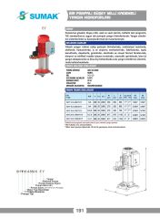 Sumak SHT 34 A 1500/6 EY Tek Pom. Yangın Hidroforu 15 HP 380V