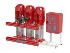 Sumak SHT 24 C 1000/7 EEEY Üç Pom. Yangın Hidroforu 3x10 HP 380V