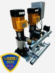 Vortex 2xVKP VD 42-09 12.5 HP Kaplinli Noryl Fanlı Hidrofor