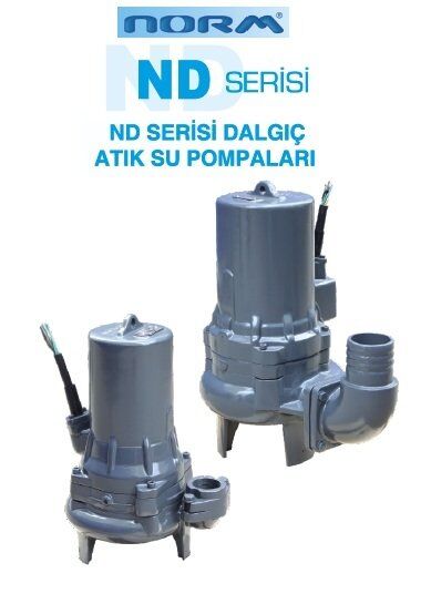 Norm ND 50/160 Vx 2.2 kW 380V Pis Su Dalgıç Pompa (2900 d/dk)