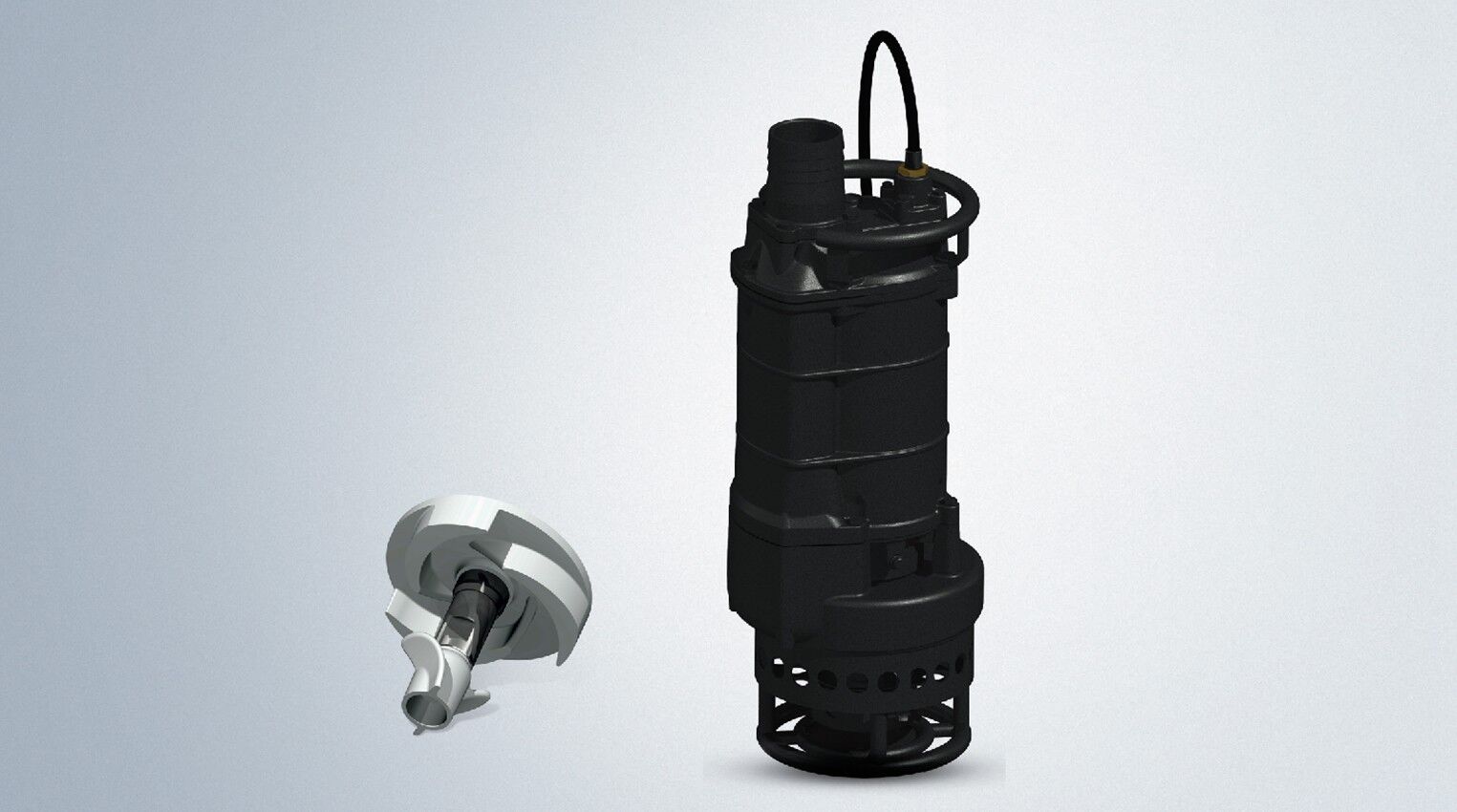 Star SPK-M 550 7.5 HP 380V Soğutma Ceketli Karıştırıcılı Foseptik Pompa + Panolu