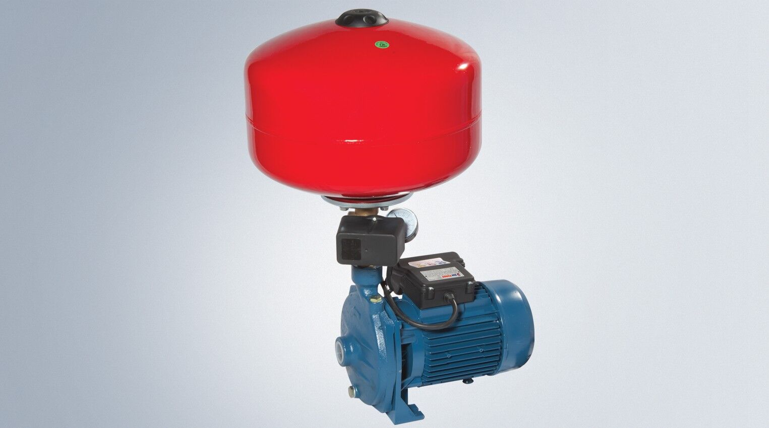Star Pompa SPS 100 M 1,1 KW 220 V Dikey 24 LT Tanklı Hidrofor (2 Kat-4 Daire)