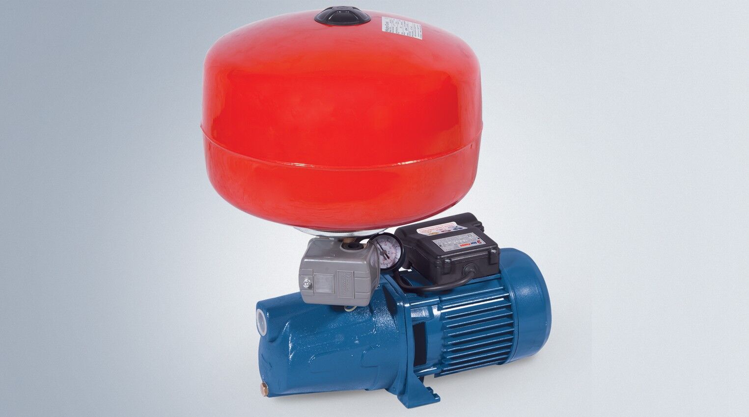 Star Pompa SPJ 15 M 1,1 KW 220 V Dikey 24 LT Tanklı Hidrofor (4 Kat-6 Daire)