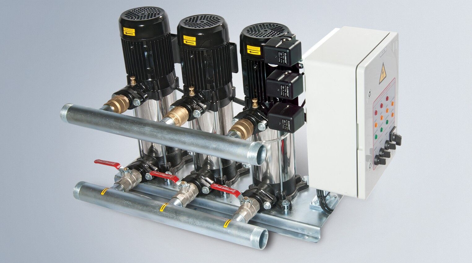 Star Pompa 3 SD 80/10 M 1,5 KW 220 V Üç Pompalı Düşey Tip Paket Hidrofor (8 kat-40 daire)