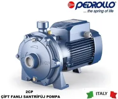 Pedrollo 2CP 40 / 180A 10Hp 380V Çift Fanlı Santrifüj Pompa