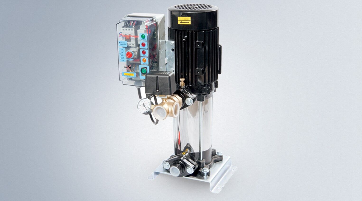 Star Pompa 1 SD 90/8 T 3 KW 380 V Tek Pompalı Düşey Tip Paket Hidrofor (12 kat-45 daire)