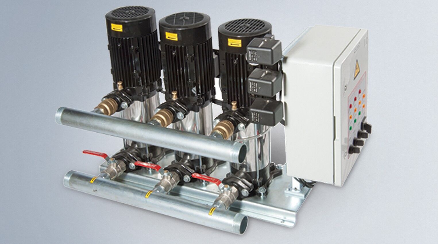 Star Pompa 3 SD 90/6 M 2,2 KW 220 V Üç Pompalı Düşey Tip Paket Hidrofor (9 kat-105 daire)