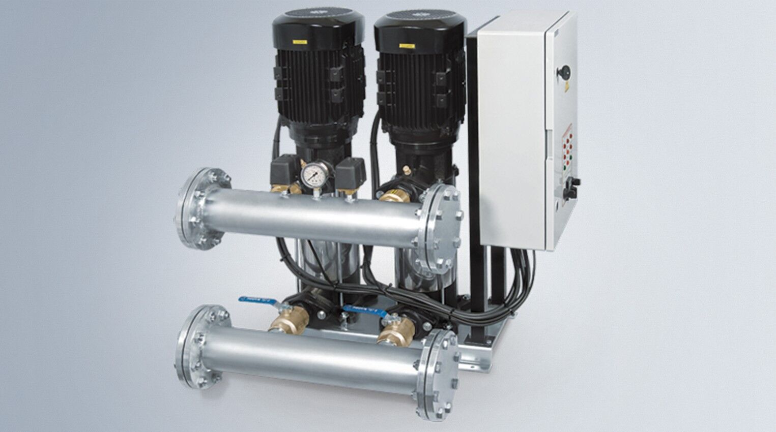 Star Pompa 2 SD 160/5 T 7,5 KW 380 V Çift Pompalı Endüstriyel Tip Paket Hidrofor