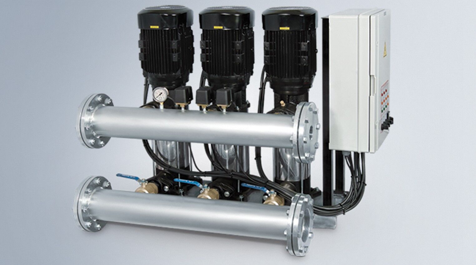 Star Pompa 3 SD 190/4 T 15 KW 380 V Üç Pompalı Endüstriyel Tip Paket Hidrofor