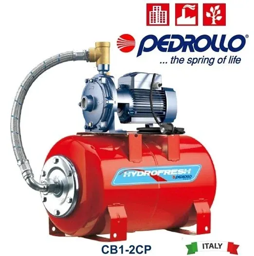 Pedrollo CB1-2CP 32/210B 1X7.5Hp 380V Tanklı Paket Hidrofor