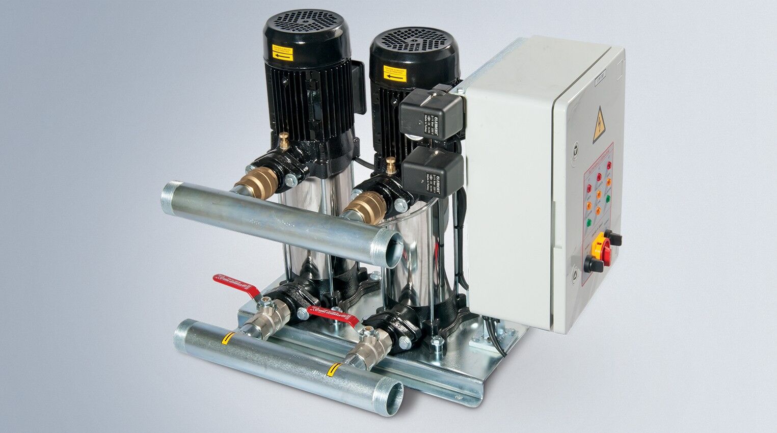 Star Pompa 2 SDF 80/8 T 1,1 KW 380 V Çift Pompalı Frekans Konvertörlü Hidrofor (6 kat-25 daire)