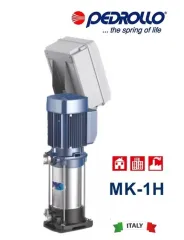 Pedrollo MKm 1H - 5/7 1X2.5Hp 220V Tek Pompalı Dikey Milli Paket Hidrofor
