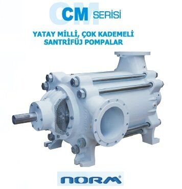 Norm CM 32 / 4 5.5 kW 380V Yatay Milli Çok Kademeli Santrifüj Pompa