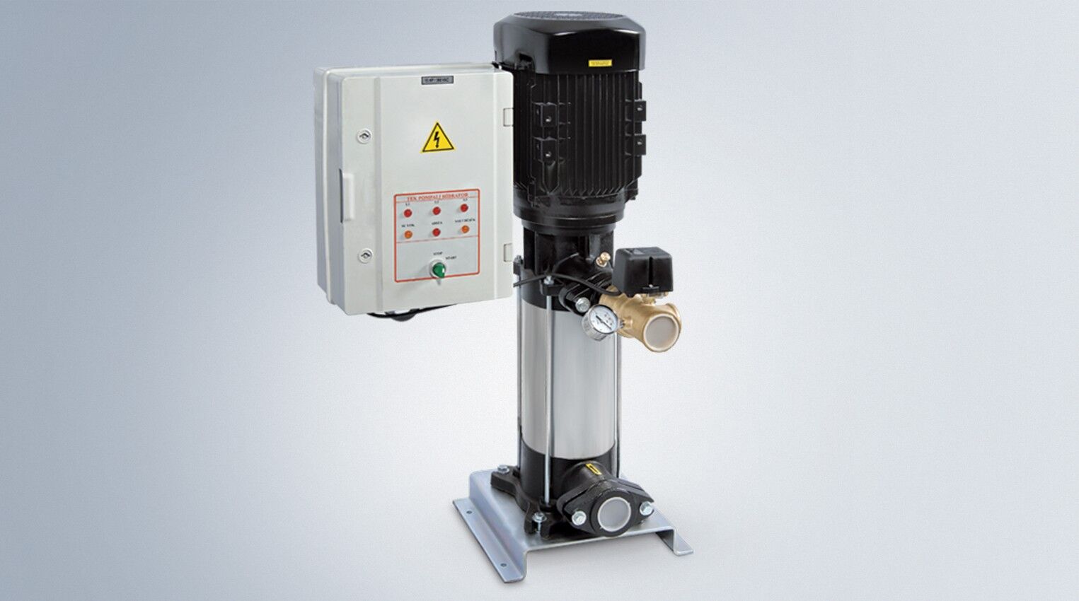Star Pompa 1 SDF 160/5 T 7,5 KW 380 V Tek Pompalı Frekans Konvertörlü Hidrofor