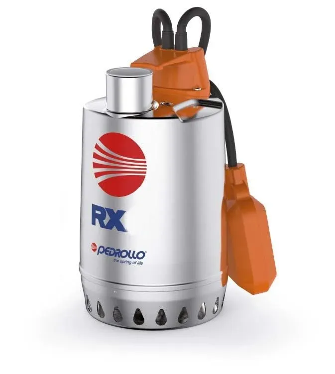 PEDROLLO RXM 2 220V 0.5HP Komple Paslanmaz Drenaj Dalgıç Pompa