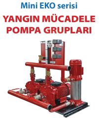 Star Pompa Mini Eko Serisi Yangın Mücadele Pompa Grupları