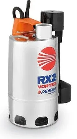 PEDROLLO RXM 4/40-GM 220V 1HP Gizli Flatörlü Açık Fanlı Paslanmaz Drenaj Dalgıç Pompa