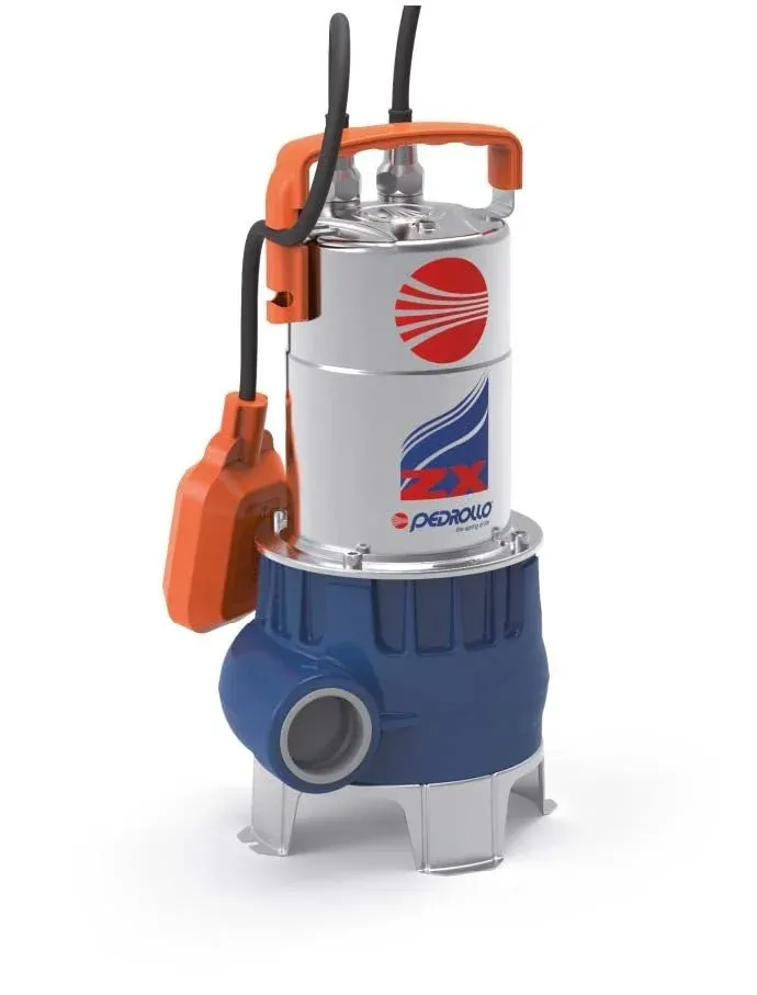 PEDROLLO ZXM 1A/40 220V 0.85HP Paslanmaz Gövdeli Foseptik Dalgıç Pompa