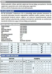 Sumak SDTV 30/2 Z Y Gömlek Soğutmalı Dalgıç Pompa Trifaze 380V 3 Hp