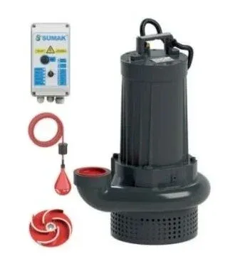 Sumak SDTV 40/2 Döküm Göv. Drenaj Ve Foseptik Pompası 4 HP