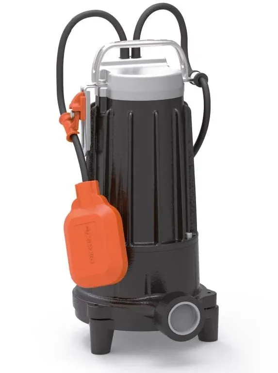TRM 1.1 - 1.5 HP 220V ÖĞÜTÜCÜLÜ FOSEPTİK DALGIÇ POMPA (VORTEX ÇARKLI)