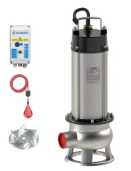 Sumak SDTV 20/2 İnox Paslanmaz Foseptik Dalgıç Pompa 2.2 HP 380V