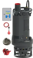 Sumak SDT 50/3 C Karıştırıcılı Çamur Suyu Dalgıç Pompa Trifaze (380V) 5.5HP