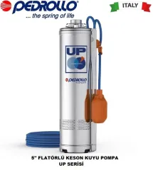 Pedrollo UPm 8/3 GE 1.5Hp 220V 5\'\' Flatörlü Keson Kuyu Dalgıç Pompa