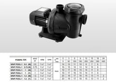 Winpo WNP POOL-1 Havuz Pompası - 1 1/2'' Giriş Çıkış - 0.5 HP Monofaze