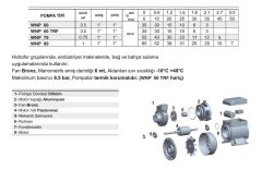 Winpo WNP 70 Periferik Pompa 0.75 HP
