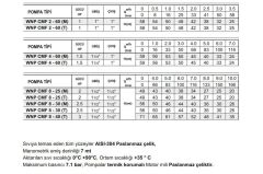 Winpo CMF 4 - 60 Paslanmaz Kademeli Pompa 1.5 HP Trifaze