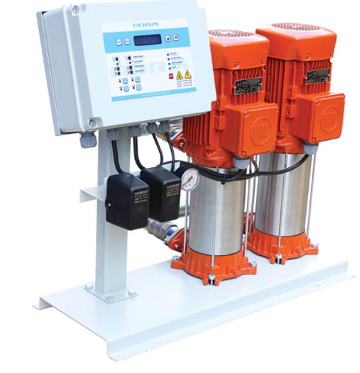 NORM NBH 2/1106M 220V 1HP ÇİFT POMPALI PAKET HİDROFOR