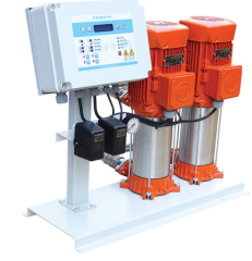 NORM NBH 2/1110T 380V 2HP Çift Pompalı Paket Hidrofor