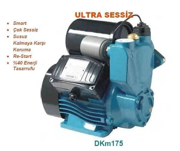 MOMENTUM DKm150 - 0.50 HP-220V -  Sürtme Fanlı Hidrofor Pompa
